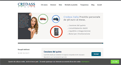 Desktop Screenshot of credassitalia.com